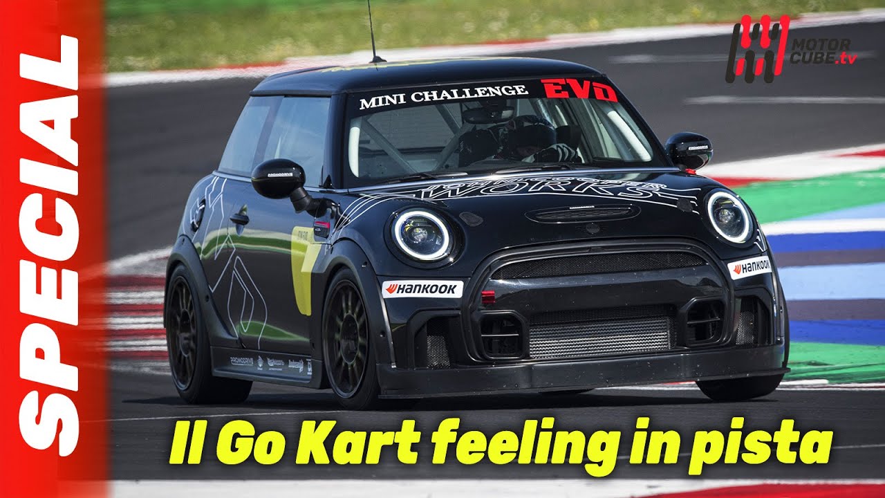 NEW MINI COOPER JCW CHALLENGE EVO 2022 - FRANCO MORBIDELLI TEST ON TRACK