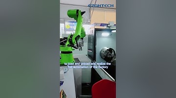 General robot assisted CNC machine tool loading and unloading case