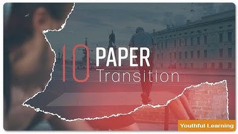 Torn Paper Transitions Free Download After Effects Template