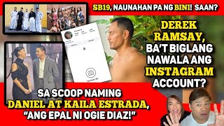 Download lagu DEREK RAMSAY, NAGPAHINGA NGA BA SA SOCMED? 🔴 DANIEL-KAILA, DI PA UMAAMIN, UMEEPAL NAS SI OGIE DIAZ!
