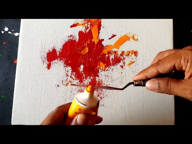 Palette Knife TECHNIQUES - Learn 8 Different Acrylic Techniques