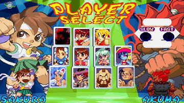 CAPCOM FIGHTING COLLECTION Super Gem Fighter MiniMix MLAGAMINGHD vs Solid _Brozz