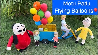 மண்வாசனை Episode |  Motu Patlu Flying in Balloons 🎈  |  #classic mini food #chintu #bunty #nancy