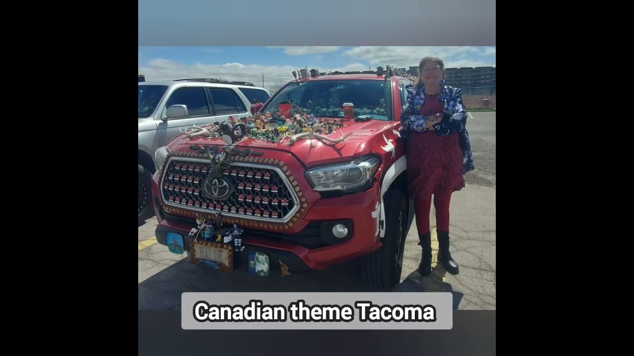 Earthscape Overland at Toyota Enthusiasts Club mall crawl food drive 2025.