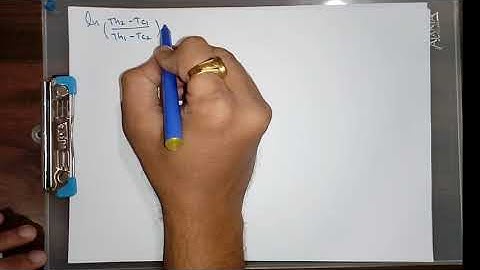 Derivation of Effectiveness for Counter Flow Heat Exchanger | Heat Transfer | GTU | 3151909