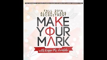 USF Kappa Phi Lambda | Fall 2016 Alpha Class Recruitment Video