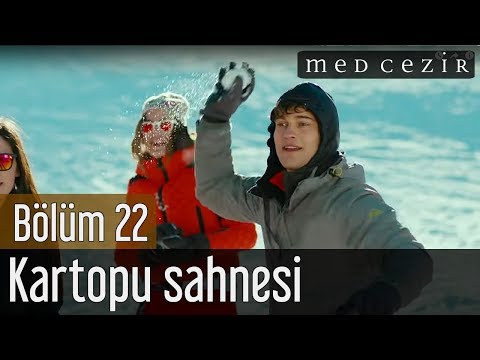 Medcezir 22.Bölüm Yaman Mira Orkun - Kartopu Sahnesi