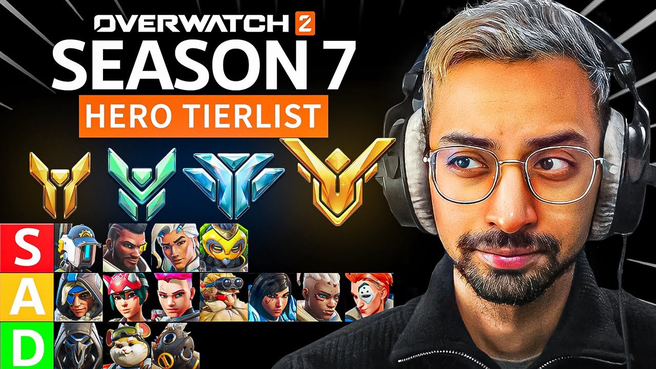 Overwatch 2 - SEASON 7 Hero Tier List 