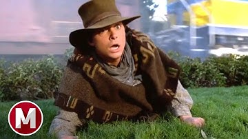 Back to the Future Part III (1990) - The Time Machine is Destroyed Scene