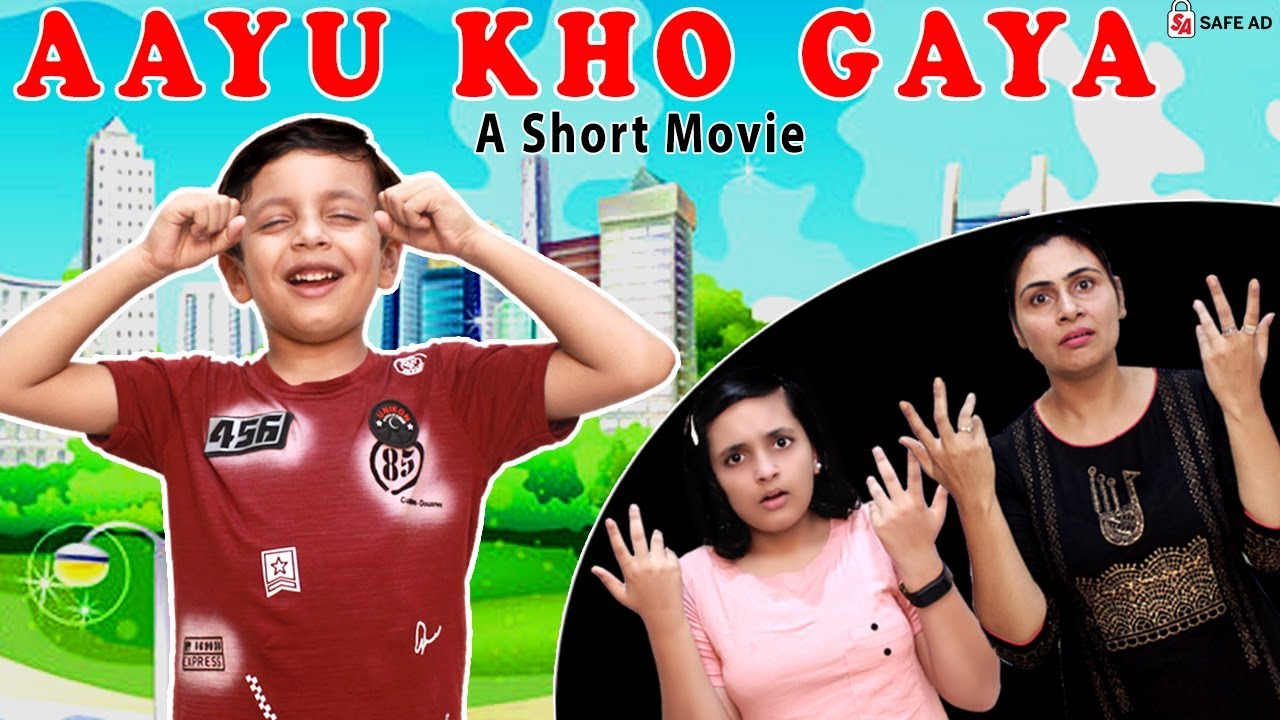 yu Kho Gaya Funny Short Movie In Hindi yu And Pihu Show Youtube