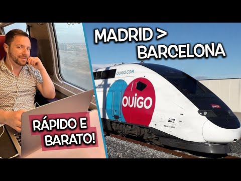 Vídeo: Escolhendo o ônibus aéreo Madrid-Barcelona vs o trem AVE