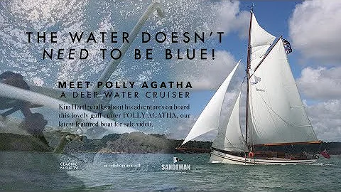 Kim Hartley on POLLY AGATHA classic boat  CLASSIC ...