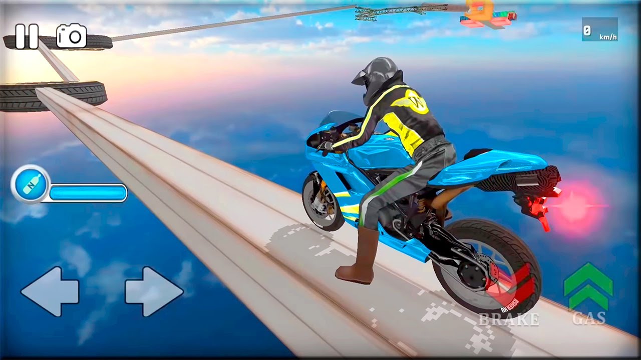 Jogo Impossible Moto Bike Track Stunts no Jogos 360