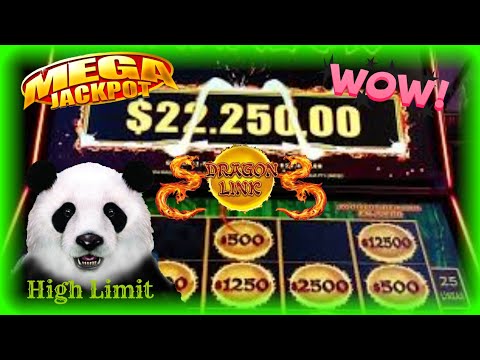 ⚠️Yes!! My 1st Mega Jackpot in Dragon Link Slot Machine High Limit Bet  $125