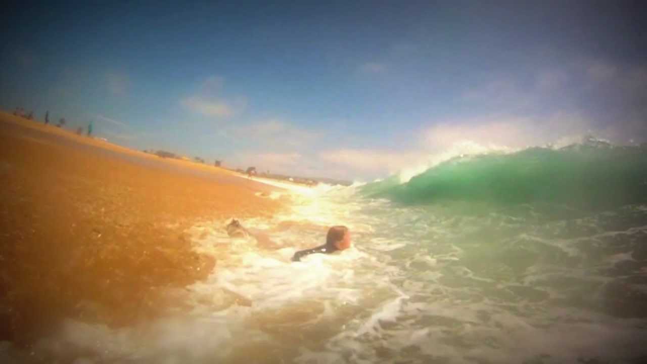 Body Surfing the Wedge YouTube