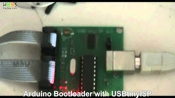 Bootloader using USBtinyISP