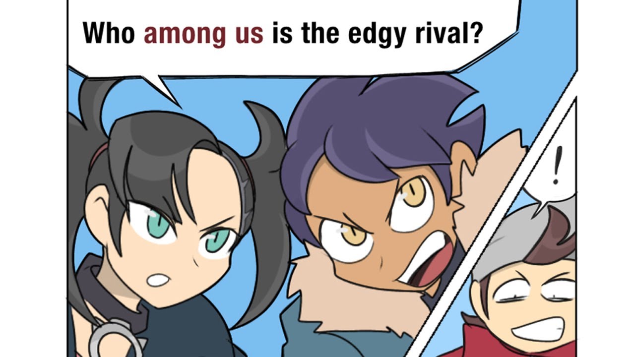 The Edgy Rival Part 2 Pokemon Sword And Shield Comic Youtube