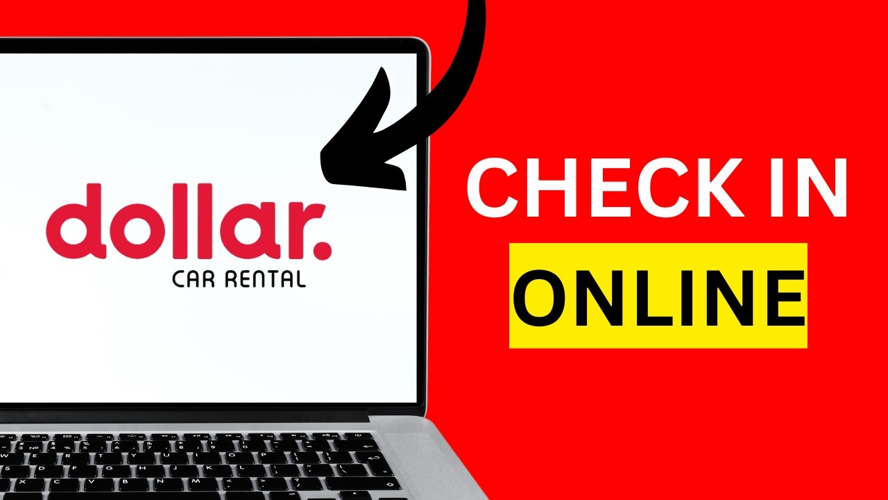 How to check in online with Dollar Car Rental - YouTube