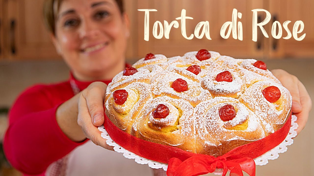 Torta Di Rose Alla Crema Fatto In Casa Da Benedetta Rossi