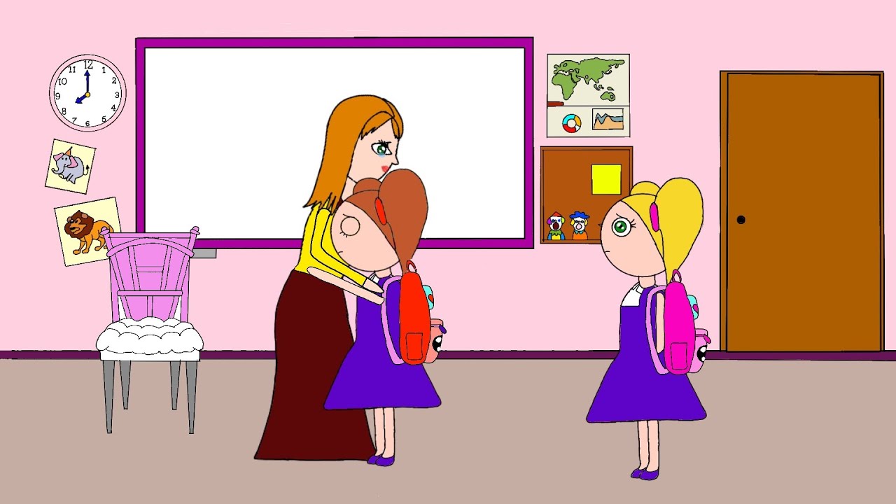 البنات اول يوم في المدرسة 📚✏️وباقي الايام  وآخر يوم مدرسة #ندوشة_ولموشة