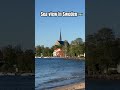 Sea view from the front pf Vadstena castle 🏰 Sweden 🇸🇪 #shorts #europe