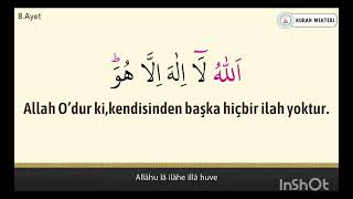 21 Taha Suresi ilk 12 ayetin okunuşu anlamı ve Türkçesi #reklamsız