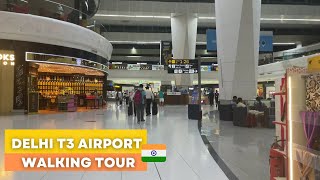 Delhi Airport Terminal 3 Tour 2022 | Indira Gandhi International Airport Departure & Arrival Details