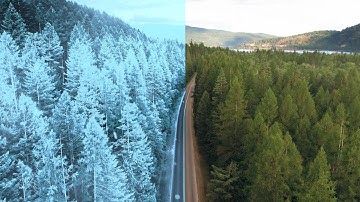 Snowfall Environment Compositing | VFX Breakdown