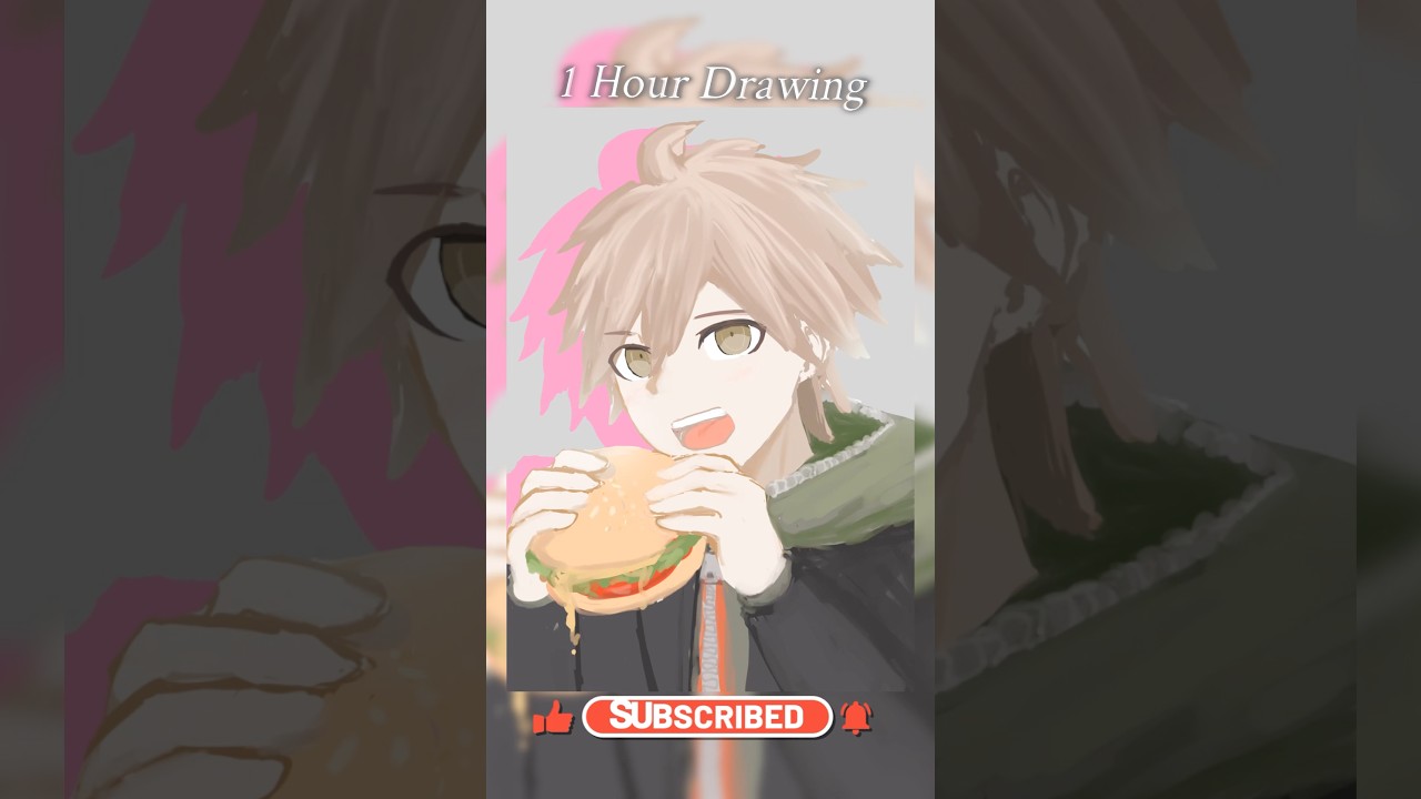 リクエスト🎉ダンガンロンパの苗木誠くんをワンドロ! #イラストメイキング #vtuber