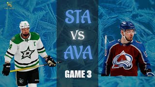 NHL Game 3 Highlights | Stars vs. Avalanche