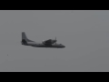 Ан-32 выполняет фигуры высшего пилотажа на аэродроме Гостомель