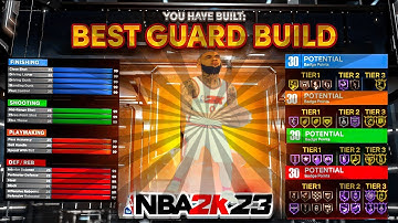 99 3PT + 99 DRIVING DUNK POINT GUARD CAN SCORE FROM ANYWHERE !!! BEST GUARD IN NBA 2K23