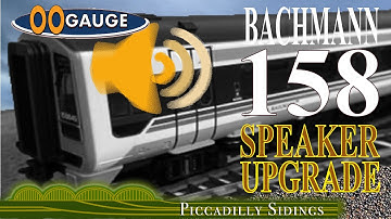 NEW BACHMANN 158 2020 IMPROVE DCC SOUND WITH SPEAKER UPGRADE