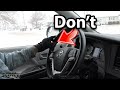 Stop Driving Your Car Like This in the Snow Right Now