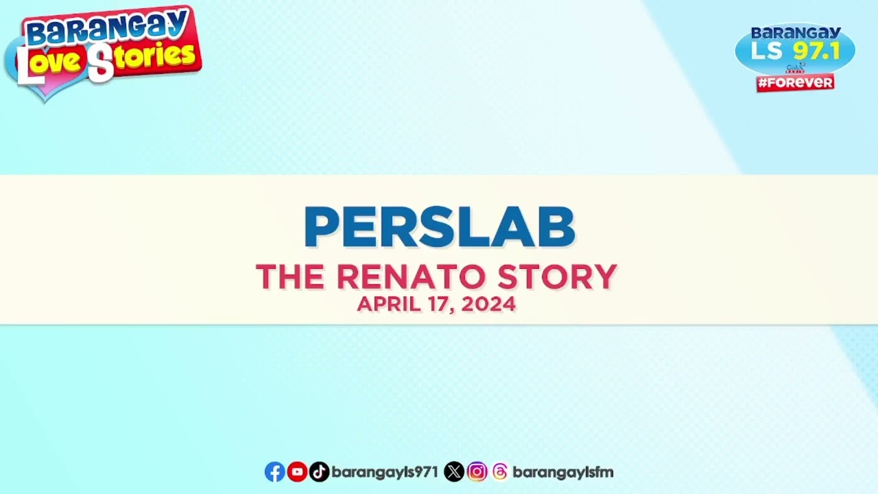 PERSLAB - RENATO | Papa Dudut | Barangay Love Stories