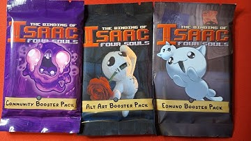 2024 The Binding of Isaac Four Souls booster pack bundle.