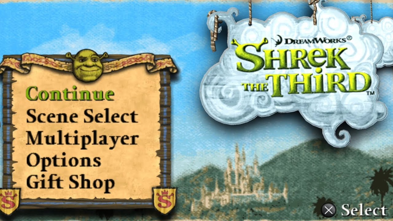 SHREK THE THIRD (PPSSPP) GAMEPLAY #2