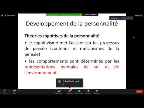 Vidéo: Cours De Développement Sur Le Névrosisme - Implications Pour La Dépression, L'anxiété Et L'expérience émotionnelle Quotidienne; Une étude Prospective De L'adolescenc