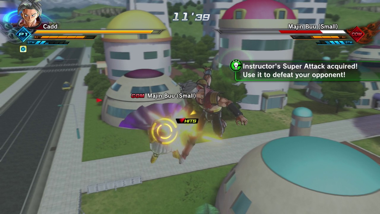 Dragon Ball Xenoverse 2 Majin Buu Instructor Events