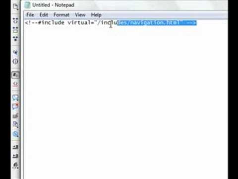 Server Side Includes (SSI) Tutorial
