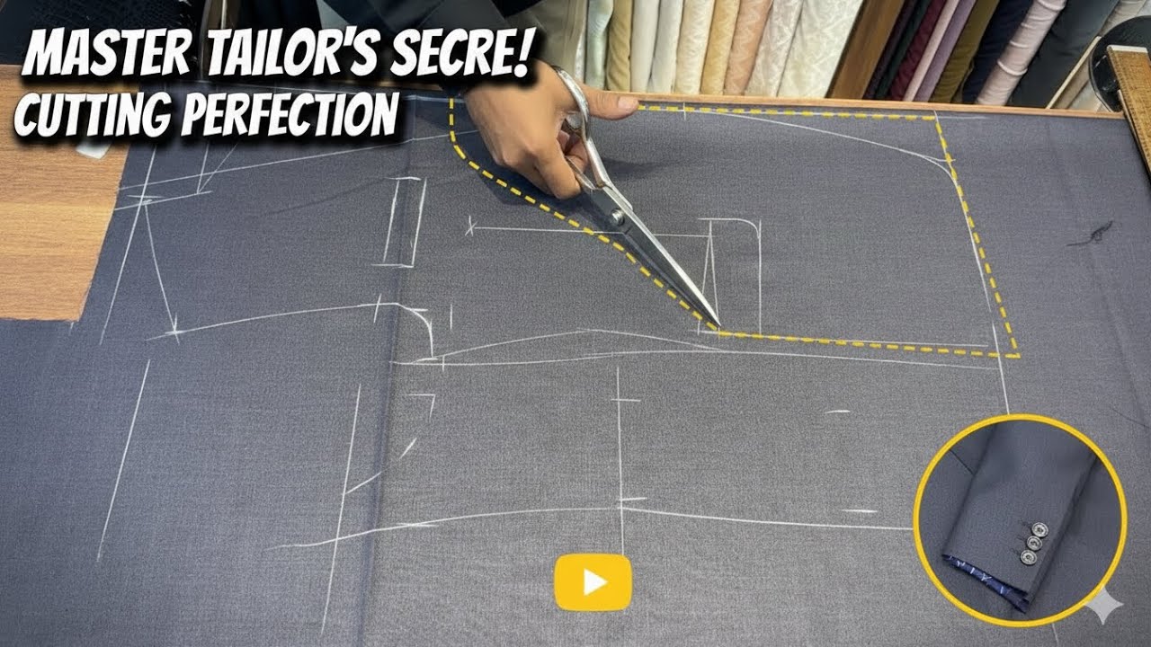 COAT CUTTING - STEP BY STEP FULL TUTORIAL | Paisa Hi Paisa | 
