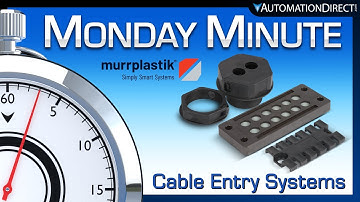 Murrplastik Cable Entry Systems from AutomationDirect