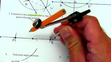 Geometry- Chapter 3 Review #1-6  (Part 1)