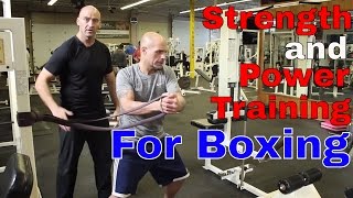 Strength and Power Training for Boxing | Ft. Josh Hewett