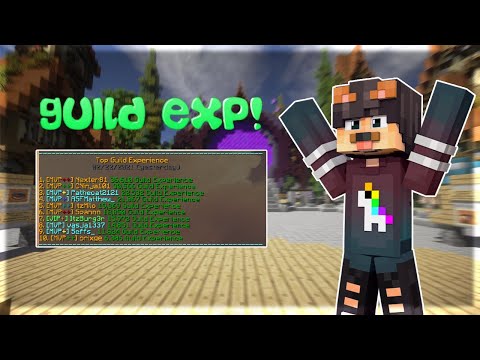 how get a TON of hypixel GUILD EXP IN 2023!