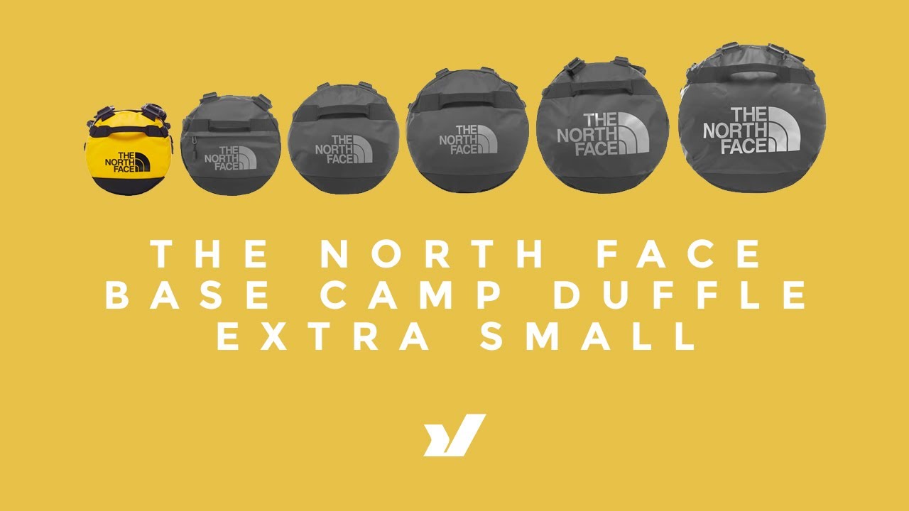 north face base camp sizes