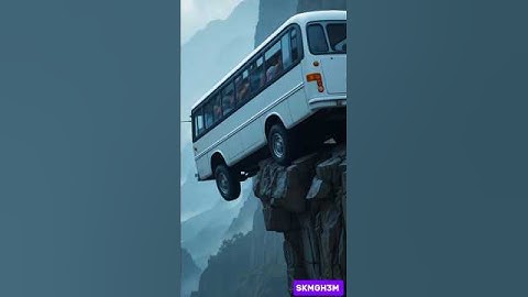Indian Army saved Bus from falling into valley🚌 #ai #army#shorts