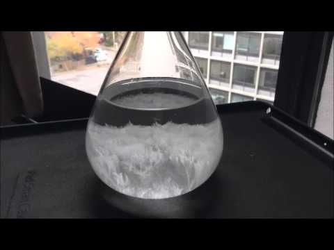 Fitzroy Storm Glass Chart