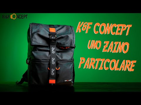 K&F CONCEPT KF13.096: uno ZAINO FOTOGRAFICO un pò PARTICOLARE | CODICE SCONTO
