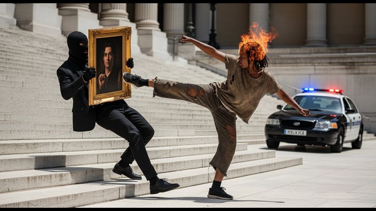 The Homeless Woman Who Stopped an Art Thief and Saved a Billionaire’s Fortune